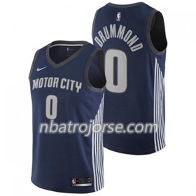 Män Detroit Pistons Tröja Andre Drummond 0 Nike City Edition Swingman